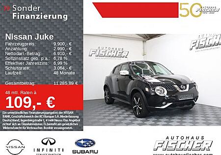 Nissan Juke 1.2 N-Connecta Xenon Schiebedach Navi Kamer
