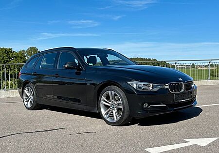 BMW 320d xDrive Touring Sport Line schwarz metallic
