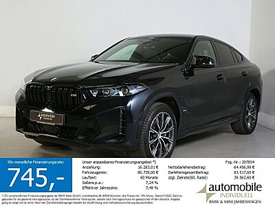 BMW X6 M60i xDr NP 147270.-! AHK Panorama Standh B&W