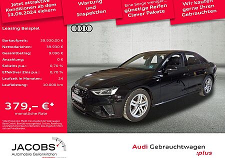 Audi A4 Limousine 40 TFSI quattro S tronic S line Kam