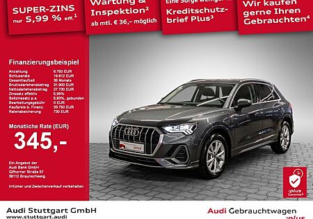 Audi Q3 35 TFSI S line LED Keyless virtCo PDC+ 18''