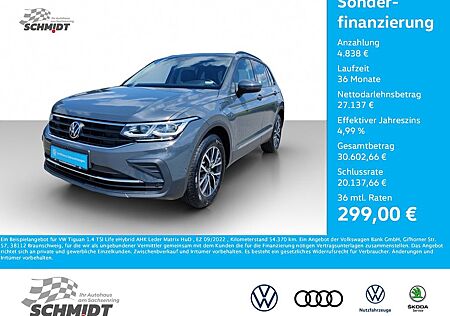 VW Tiguan Volkswagen 1.4 TSI Life eHybrid AHK Leder Matrix HuD