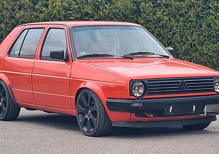 VW Golf Volkswagen II -Umbau auf GolfIII-Leder-Sportfahrwerk