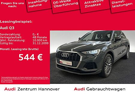 Audi Q3 gebraucht kaufen Audi Q3 45 TFSIe virtual DAB Navi LED Teilleder