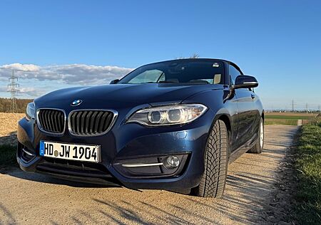 BMW 220d Cabrio Sport Line Sport Line TÜV Neu