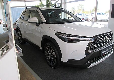 Toyota Corolla Cross gebraucht kaufen Toyota Corolla Cross 2.0 Team-D Platinumweiß