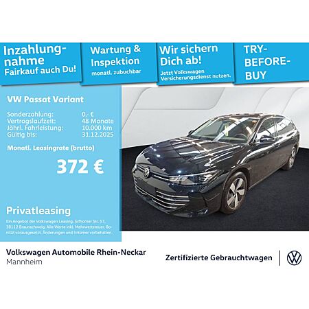 VW Passat Variant leasen