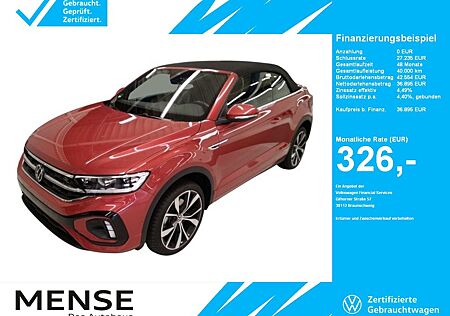 VW T-Roc Volkswagen Cabriolet 1.5 TSI DSG R-Line IQ.Light|AHK