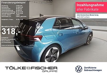 VW ID.3 Volkswagen S (77kWh) Pro IQLight ACC AUT Navi W-Pumpe