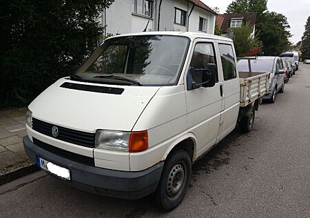 VW T4 Volkswagen 2.4D TÜV10.2027 Pritsche Doka Transporter
