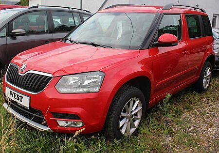 Skoda Yeti 2.0 TDI 4x4 AUTOMATIK AHK ALU SCHECKHEFTG.
