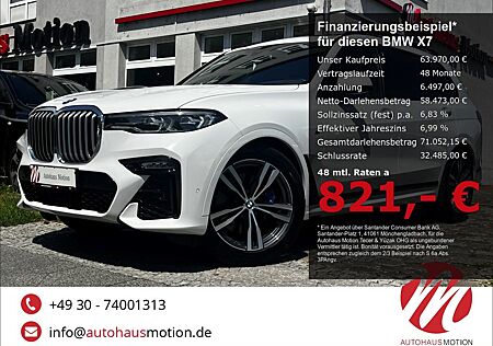 BMW X7 xDrive 40d M Sport PANO LUFT HUD 360° 7-Sitze