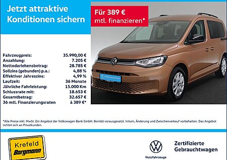 VW Caddy Volkswagen 2.0 TDI Life ACC 4,99% EFF* NAVI KAMERA