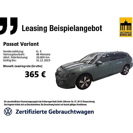 VW Passat Variant leasen