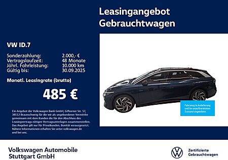 VW ID.7 Volkswagen Pro DSG 210 kW