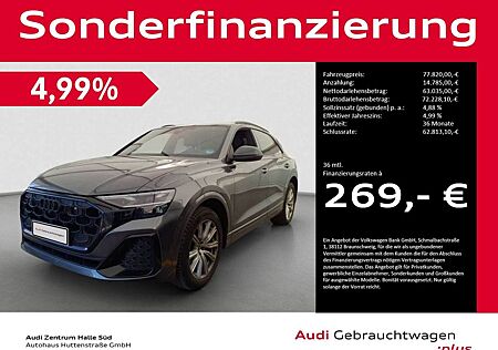 Audi Q8 50 TDI qu S line AIR ASSIS+ HuD PANO AHK LM22