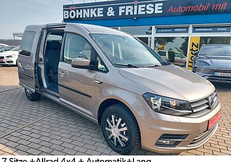 VW Caddy Volkswagen PKW Maxi 4Motion DSG 7 Sitze Klima Tempo