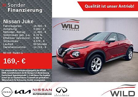 Nissan Juke 1.0 DIG-T N-Connecta 360° Navi Klima LED