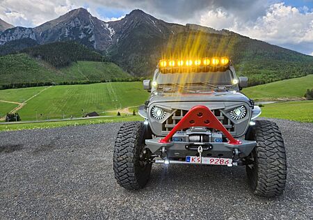 Jeep Gladiator after modification