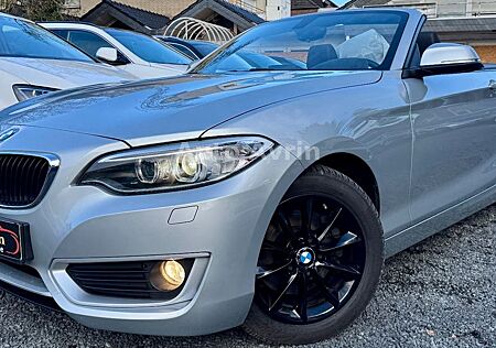 BMW 220i 220 2 Cabrio -XENON-LEDER-LED-NAVI-TEMPO