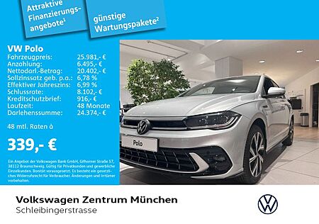 VW Polo Volkswagen R-Line 1.0 TSI Navi|IQ.Light|RearView