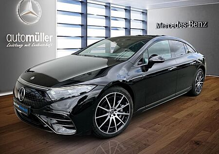 Mercedes-Benz EQS 500 4M AMG Hyper+HUD+TV+FondEnt+Massage+Pano
