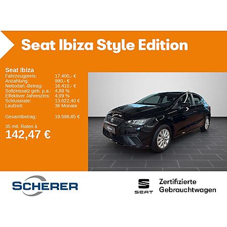 Seat Ibiza leasen