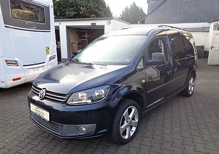 VW Caddy Volkswagen Maxi*Rollstuhlrampe*245TKM*NAVI*ALU*TÜV*