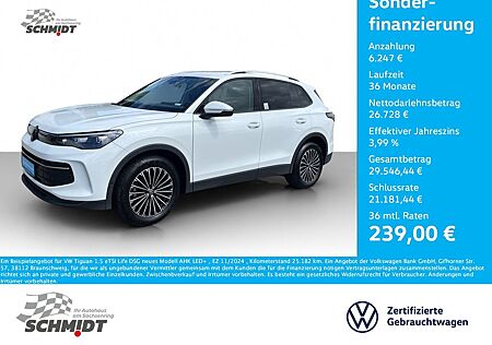 VW Tiguan Volkswagen 1.5 eTSI Life DSG neues Modell AHK LED+