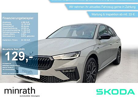 Skoda Scala TOUR 1.0 TSI DSG LED+NAVI+APP+SHZ+RFK+2xPD