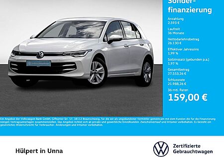 VW Golf Volkswagen VIII 1.5 eTSI LIFE FACELIFT CAM ACC CARPLAY