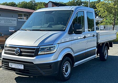 VW Crafter Volkswagen Pritsche 35 DOKA 4Mot/7-Sit/LED/Navi/AHK