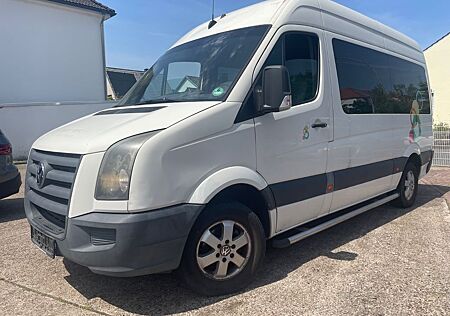 VW Crafter Volkswagen 2,5 TDi 80 KW Klima Hoch Lang 8 Sitzer