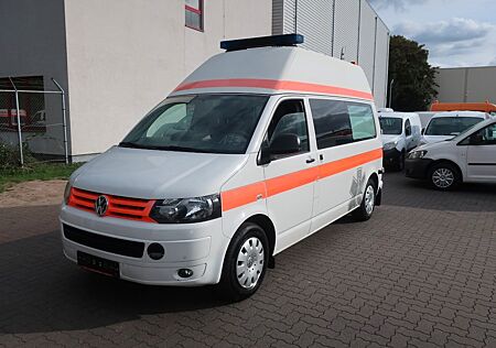 VW T5 Transporter Volkswagen T5 KTW Hochdach lang 1.Hand SHZ / PDC Fzg.Nr:A73