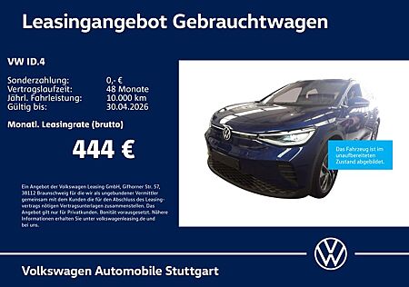 VW ID.4 Volkswagen Pro Kamera AHK Standh. Navi Wärmep. ACC SHZ