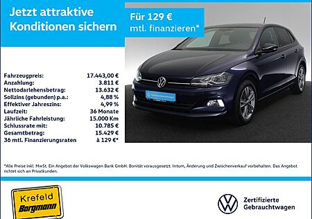 VW Polo Volkswagen 1.0 TSI United ACC NAVI KAMERA SHZ PDC