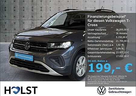 VW T-Cross gebraucht kaufen VW T-Cross Volkswagen 1.0TSI DSG Life IQ.DRIVE GJR AHK RüFaKa