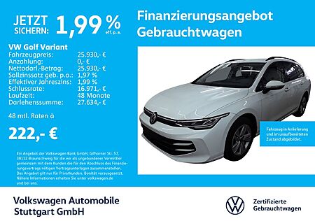 VW Golf Volkswagen Variant Life 1.5 TSI Navi LED ACC SHZ PDC
