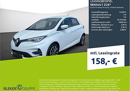 Renault ZOE R135 Intens R135/Z.E. 50 (Kauf-Batterie)