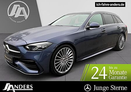 Mercedes-Benz C 200 d T AMG+MBUX+Pano+AHK+LED+Kam+Sound+Memory