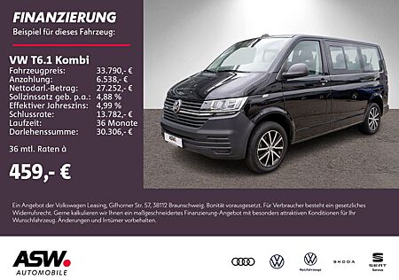 VW T6 Kombi Volkswagen T6.1 Kombi 2.0 TDI DSG 9-Sitzer App-Connect AHK