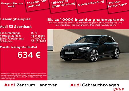 Audi S3 Sportback 2.0 TFSI Kamera ACC Navi Teilleder
