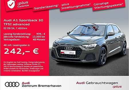 Audi A1 SPORTBACK 30 TFSI ADVANCED LED NAVI TEMPO PDC