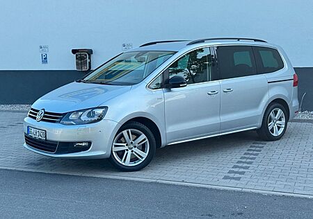 VW Sharan Volkswagen 2.0 TDI DSG / 1. Hand / VOLLAUSTATTUNG