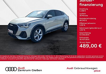 Audi Q3 Sportback 40 TDI quattro S line Black MATRIX