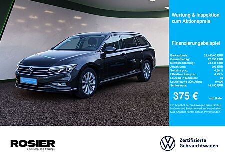 VW Passat Variant Volkswagen Elegance 2,0 l TDI DSG AHK ACC BT
