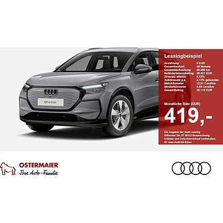 Audi Q4 e-tron leasen
