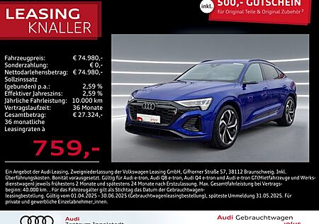 Audi Q8 e-tron Sportback 55 qu 2x S line MATRIX 21"