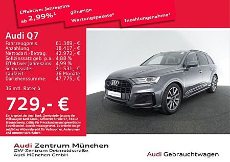 Audi Q7 55 TFSI e qu. tiptr. S line LuftFed/Kamera