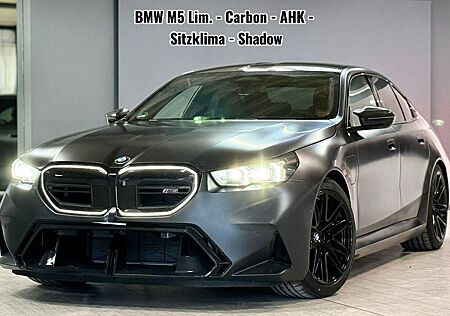 BMW M5 Lim. - Carbon - AHK - Sitzklima - Shadow